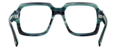 Men Premium Dsquared2 Eyeglasses: D2 0148 - Teal - SpecSMART Eye Clinic (Back View)